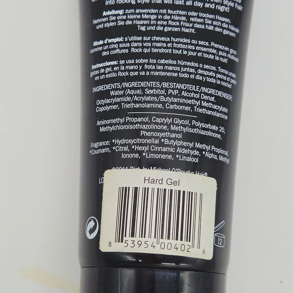 Michael O'Rourke Rock Your Hair Hard Gel 5.5 oz